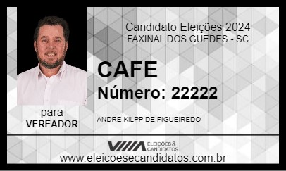 Candidato CAFÉ 2024 - FAXINAL DOS GUEDES - Eleições