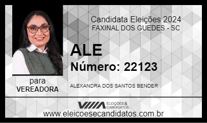 Candidato ALE 2024 - FAXINAL DOS GUEDES - Eleições