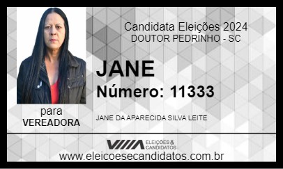 Candidato JANE 2024 - DOUTOR PEDRINHO - Eleições