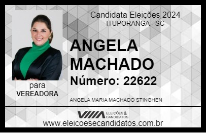 Candidato ANGELA MACHADO 2024 - ITUPORANGA - Eleições