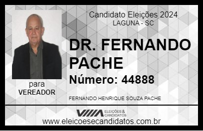 Candidato DR. FERNANDO PACHE 2024 - LAGUNA - Eleições