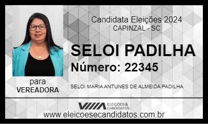 Candidato SELOI PADILHA 2024 - CAPINZAL - Eleições