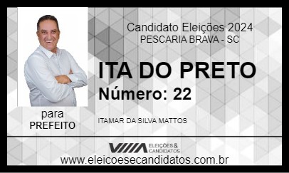 Candidato ITA DO PRETO 2024 - PESCARIA BRAVA - Eleições