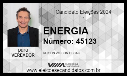 Candidato ENERGIA 2024 - CAPINZAL - Eleições