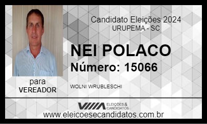 Candidato NEI POLACO 2024 - URUPEMA - Eleições