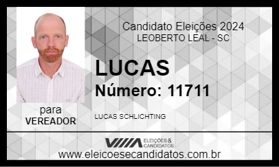 Candidato LUCAS 2024 - LEOBERTO LEAL - Eleições