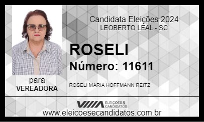 Candidato ROSELI 2024 - LEOBERTO LEAL - Eleições