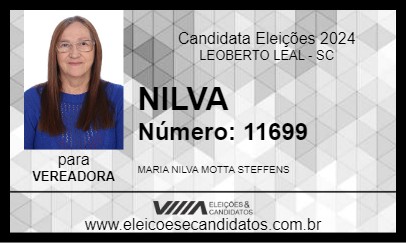 Candidato NILVA 2024 - LEOBERTO LEAL - Eleições