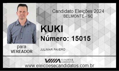 Candidato KUKI 2024 - BELMONTE - Eleições