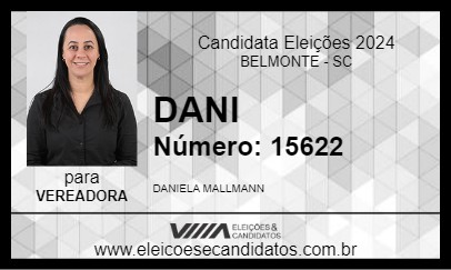 Candidato DANI 2024 - BELMONTE - Eleições