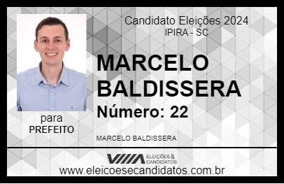 Candidato MARCELO BALDISSERA 2024 - IPIRA - Eleições