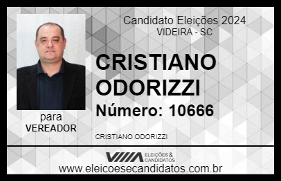 Candidato CRIS ODORIZZI 2024 - VIDEIRA - Eleições