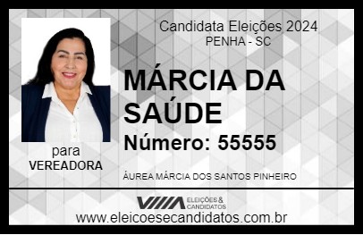 Candidato MÁRCIA DA SAÚDE 2024 - PENHA - Eleições