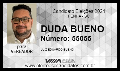 Candidato DUDA BUENO 2024 - PENHA - Eleições