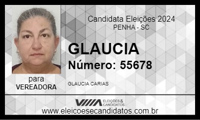 Candidato GLAUCIA 2024 - PENHA - Eleições