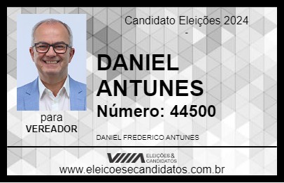 Candidato DANIEL ANTUNES 2024 - CRICIÚMA - Eleições