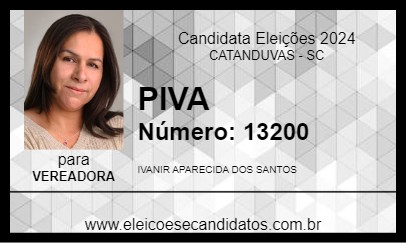 Candidato PIVA 2024 - CATANDUVAS - Eleições