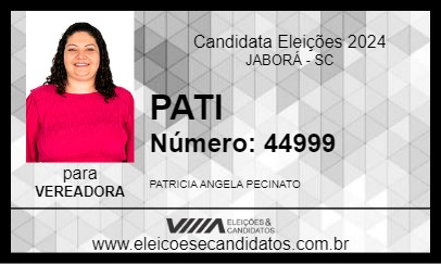 Candidato PATI 2024 - JABORÁ - Eleições