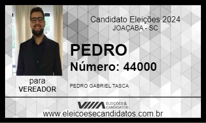 Candidato PEDRO 2024 - JOAÇABA - Eleições