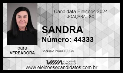 Candidato SANDRA 2024 - JOAÇABA - Eleições