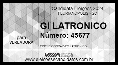 Candidato GI LATRONICO 2024 - FLORIANÓPOLIS - Eleições