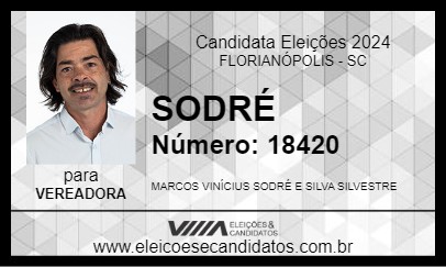 Candidato SODRÉ 2024 - FLORIANÓPOLIS - Eleições