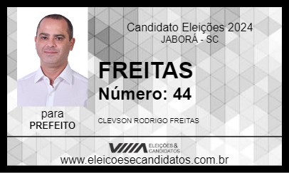 Candidato FREITAS 2024 - JABORÁ - Eleições