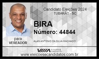 Candidato BIRA 2024 - TUBARÃO - Eleições