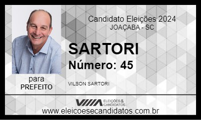 Candidato SARTORI 2024 - JOAÇABA - Eleições