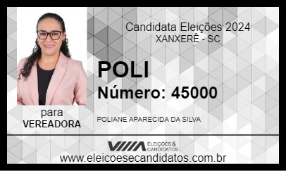 Candidato POLI 2024 - XANXERÊ - Eleições