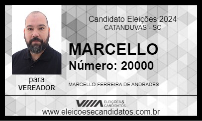 Candidato MARCELLO 2024 - CATANDUVAS - Eleições