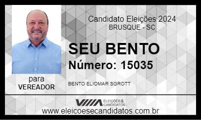 Candidato SEU BENTO 2024 - BRUSQUE - Eleições