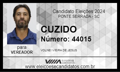 Candidato CUZIDO 2024 - PONTE SERRADA - Eleições