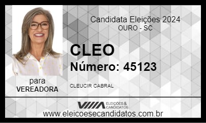 Candidato CLEO 2024 - OURO - Eleições