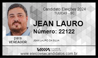 Candidato JEAN LAURO 2024 - TIJUCAS - Eleições