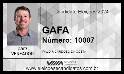 Candidato GAFA 2024 - IMBITUBA - Eleições