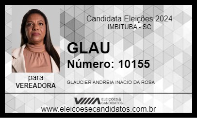 Candidato GLAU 2024 - IMBITUBA - Eleições