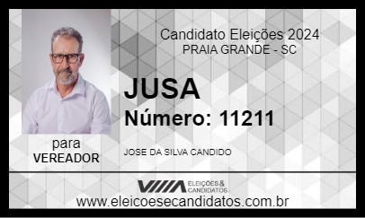 Candidato JUSA 2024 - PRAIA GRANDE - Eleições