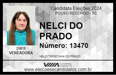 Candidato NELCI DO PRADO 2024 - POUSO REDONDO - Eleições