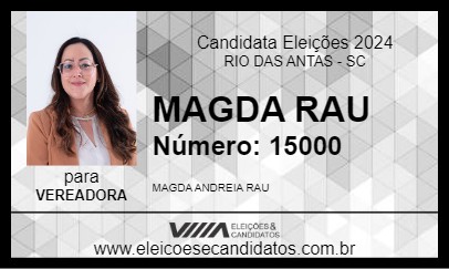 Candidato MAGDA RAU 2024 - RIO DAS ANTAS - Eleições