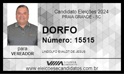 Candidato DORFO 2024 - PRAIA GRANDE - Eleições