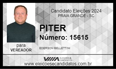 Candidato PITER 2024 - PRAIA GRANDE - Eleições