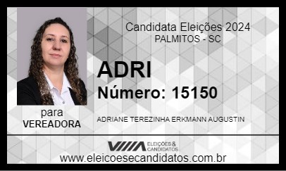 Candidato ADRI 2024 - PALMITOS - Eleições