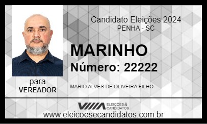 Candidato MARINHO 2024 - PENHA - Eleições