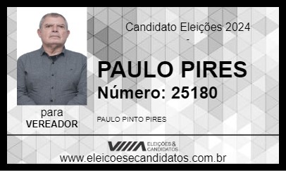 Candidato PAULO PIRES 2024 - PENHA - Eleições