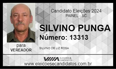 Candidato SILVINO PUNGA 2024 - PAINEL - Eleições