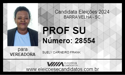 Candidato PROF SU 2024 - BARRA VELHA - Eleições