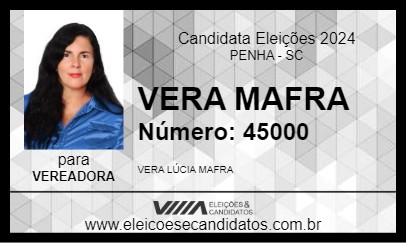 Candidato VERA MAFRA 2024 - PENHA - Eleições