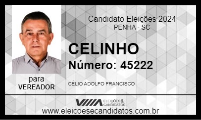 Candidato CELINHO 2024 - PENHA - Eleições