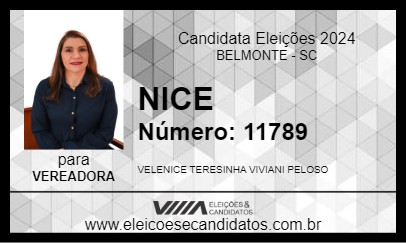 Candidato NICE 2024 - BELMONTE - Eleições